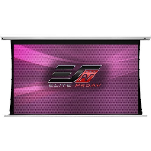 Elitescreens SKT100XVW-E10 Projection Screens Elite Screens Saker Tab-tension - 100-inch 4:3, Tensioned Electric Projection Projector Screen, Skt1 Skt100xvwe10 848448022754
