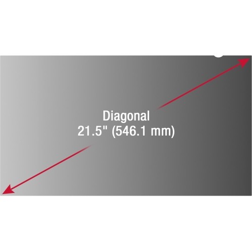 Viewsonic VSPF2150 Protective Screens & Privacy Filters Viewsonic Privacy Filter Screen Protector Black - Privacy Filter Screen Protector Black (vspf2150) 766907793611