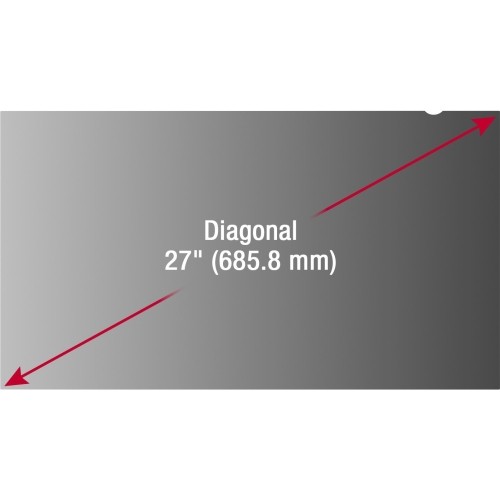 Viewsonic VSPF2700 Protective Screens & Privacy Filters Viewsonic Privacy Filter Screen Protector Black - Privacy Filter Screen Protector Black (vspf2700) 991426835997