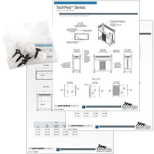 Middle Atlantic TP-MK1 Miscellaneous Kits Tp Millwork Kit,includes All Drawings And Hdwr (tp-mk1) Tpmk1 656747215728