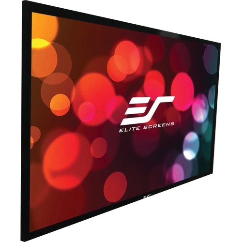 Elitescreens ER150WH2 Projection Screens Elite Screens Sable Frame 2 Series - 150-inch Diagonal 16:9, Active 3d 4k Ultra Hd Ready Fixed Frame 848448021658