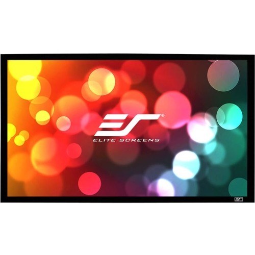Elitescreens ER114WX2 Projection Screens Elite Screens Sable Frame 2 Series - 114-inch Diagonal 16:10, Active 3d 4k Ultra Hd Ready Fixed Fram 848448013615