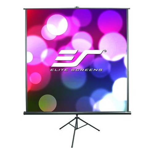 Elitescreens T85SB Projection Screens Elite Screens Tripod B - 85-inch, 1:1, Lightweight Pull Up Foldable Stand, Manual, Movie Home Theate 848448013530