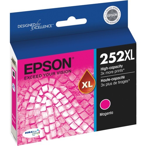 Epson T252XL320-S Toners & Ink Cartridges 252xl, Magenta Ink Cartridge, High Capacity (t252xl320) T252xl320s EPST252XL320S 010343910355