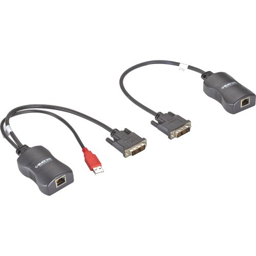 Black Box AVU8011A Video Consoles/Extenders Black Box Line-powered Extender Kit - Dvi Over Catx - 1 Input Device - 1 Output Device - 164.04 Ft R 800953438550