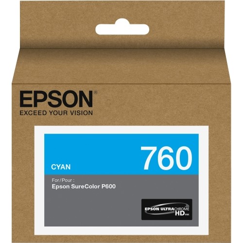 Epson T760220 Toners & Ink Cartridges Ultrachrome Hd T760 Ink Cartridge EPST760220 010343914100