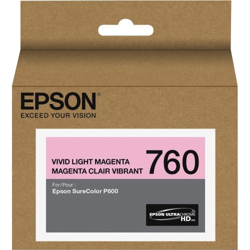 Epson T760620 Toners & Ink Cartridges Ultrachrome Hd T760 Ink Cartridge 010343914148