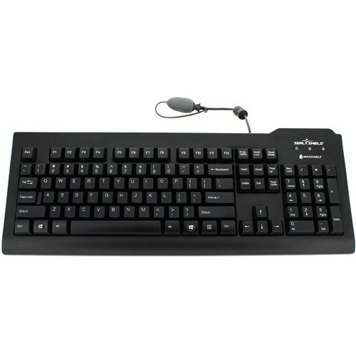 Seal Shield SSKSV208PL Keyboards & Keypads Seal Shield Silver Seal Waterproof Keyboard - Cable Connectivity - Usb Interface - 105 Key - Polish  810491020254
