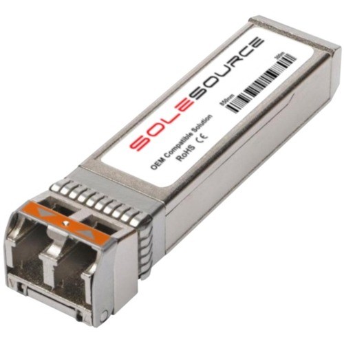 Solesource SFP-10G-SR-X-SG Switch Modules Sole Source Sfp+ Module - For Optical Network, Data Networking - 1 X 10gbase-sr (sfp-10g-sr-x-sg) Sfp10gsrxsg 008523026699