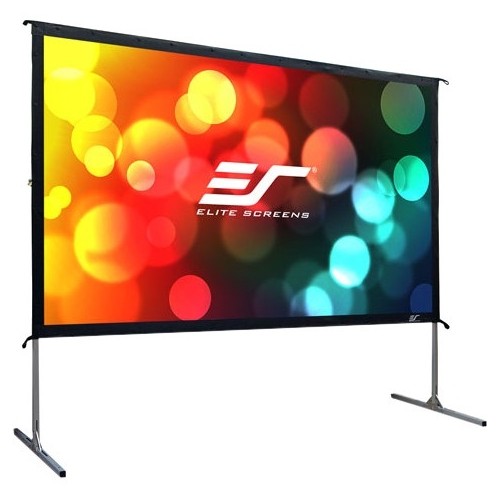 Elitescreens OMS110H2 Projection Screens Elite Screens Yard Master 2 - 110-inch 16:9, 4k / 8k Ultra Hd, Active 3d, Hdr Ready Portable Foldawa 848448016043