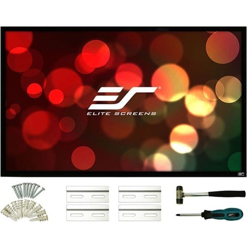 Elitescreens R120H2 Projection Screens Elite Screens Ezframe 2 Series - 120-inch Diagonal 16:9, Fixed Frame Home Theater Projection Screen, 848448022372