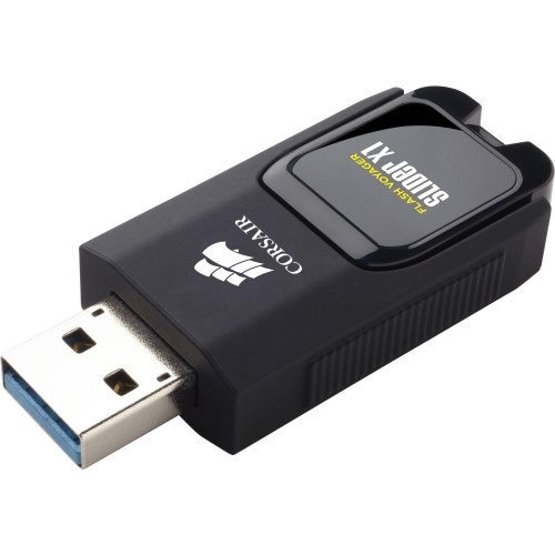 Corsair CMFSL3X1-256GB Flash Drives Flash Voyager Slider X1 Usb 3.0 256gb Usb Drive Cmfsl3x1256gb 724627315285