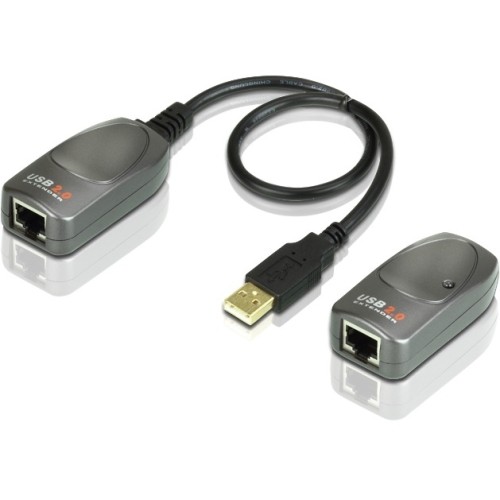 Aten UCE260 Cable Extenders Uce260 Can Easily Send The Usb Signals Via Cat.5/5e/6 Cable Up To 60 Meters (196 993248530685
