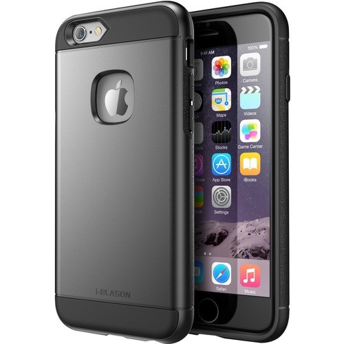 I-Blason 55-UNITY-BLACK Skins I-blason Unity Iphone Case - For Apple Iphone Smartphone - Black - Rubberized - Slip Resistant, Scra 55unityblack 796762320103