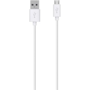 Belkin F2CU012BT04-WHT Cables Belkin Micro Usb Chargesync Cable - 4 Ft Micro-usb/usb-a Data Transfer Cable For Tablet Pc, Digital  F2cu012bt04wht 818242537617
