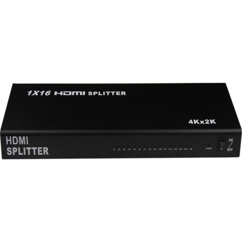 4xem 4XHDMI164K2K Signal Splitters/Amplifiers 16 Port Hdmi Splitter Supports 3d 4k/2k 873791011025