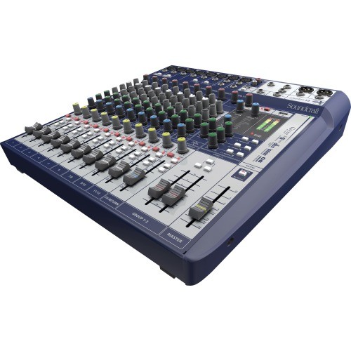 Harman Pro 5049555 Audio Mixers Soundcraft Signature 12 Compact - 12-channel Analog Mixer (5049555) 688705001142