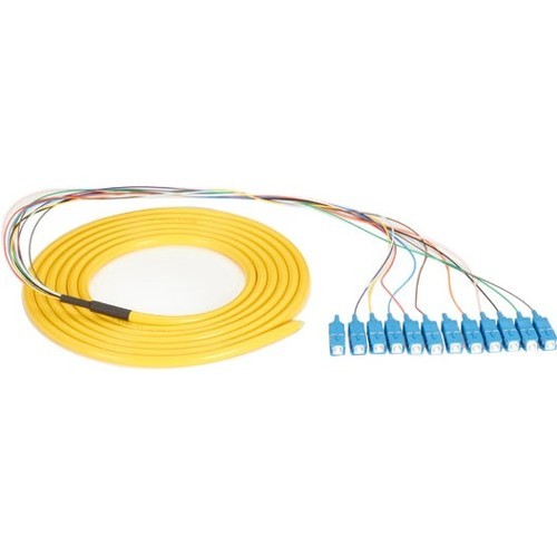 Black Box FOPT50S1-SC-12YL-3 Cables Black Box Os1 Single-mode Fiber Optic Pigtail, 12-strand, Sc, Yellow, 3-m (9.8-ft) - 9.80 Ft Fiber O Fopt50s1sc12yl3 822088096764