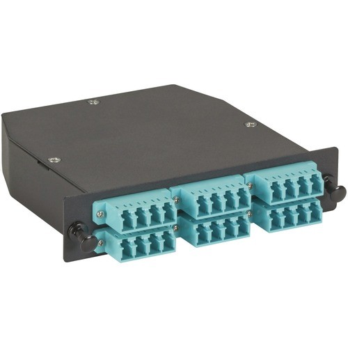 Black Box FOCA20M3-1MP24-24LC Patch Panels Black Box Mtp Om3 Fiber Optic Lgx Cassette - (1) Mtp 24 To (24) Lc Type A - 24 Port(s) - 24 X - Rack Foca20m31mp2424lc 822088082231