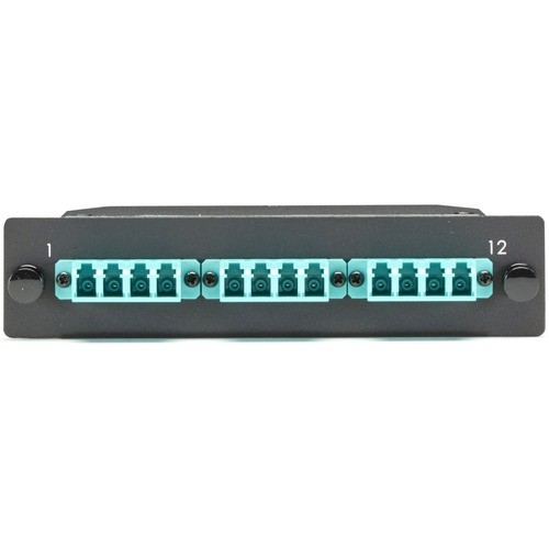 Black Box FOCA20M3-1MP12-12LC Patch Panels Black Box Foca20m3-1mp12-12lc Network Patch Panel - 12 X Mtp, 6 X Lc Duplex - 18 Port(s) - 18 X Rj-1 Foca20m31mp1212lc 822088082224