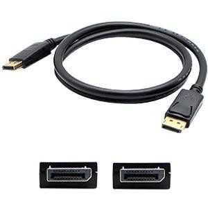 Addon 0A36537-AO Cables 6ft Lenovo 0a36537 Compatible Displayport 1.2 Male To Displayport 1.2 Male Black Cable For Resolutio 0a36537ao 818263423371