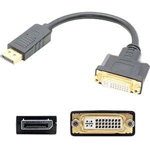 Addon 45J7915-AO Cables Lenovo 45j7915 Compatible Displayport 1.2 Male To Dvi-i (29 Pin) Female Black Adapter Which Requires 45j7915ao 821455276938