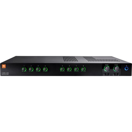 Harman Pro NCSMA240-U-US A/V Receivers & Amplifiers Jbl Commercial Csma 240 Amplifier - 80 W Rms - 2 Channel - 1 Khz - 14.40 W - Ethernet (ncsma240-u-us Ncsma240uus 871015007342