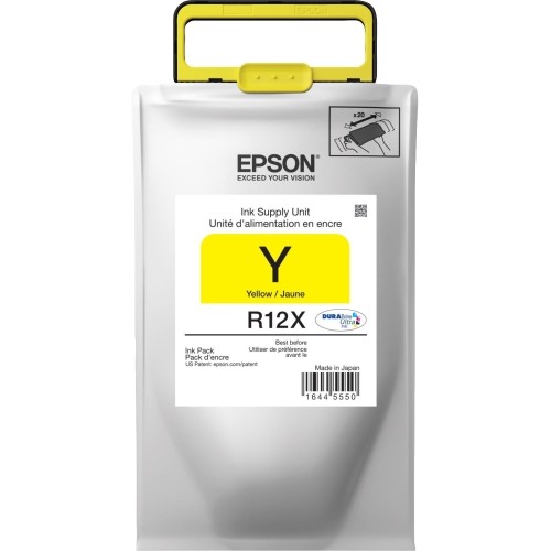 Epson TR12X420 Toners & Ink Cartridges Epson Durabrite Ultra R12x Original High Yield Inkjet Ink Cartridge - Yellow - 1 / Pack - 20000 Page 010343916630