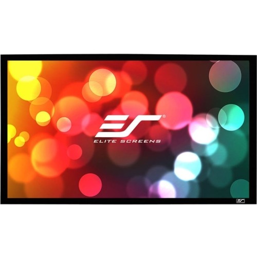 Elitescreens ER165WH2 Projection Screens Elite Screens Sable Frame 2 Series - 165-inch Diagonal 16:9, Active 3d 4k Ultra Hd Ready Fixed Frame 848448013578