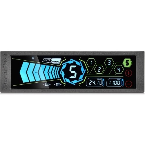 Thermaltake AC-010-B51NAN-A1 PC Control Panels Take Command With Thermaltakes First-ever Touch Screen Fan Controller, The Comma (ac-010-b51nan-a1) Ac010b51nana1 841163060926