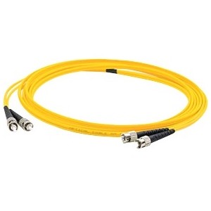 Addon ADD-ST-ST-6M9SMF Cables Addon 6m St (male) To St (male) Yellow Os2 Duplex Fiber Ofnr (riser-rated) Patch Cable - 100% Compat Addstst6m9smf 821455320853