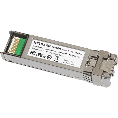 Netgear AXM764-10000S Switch Modules Netgear Prosafe 10 Gigabit Base-lr Lite Sfp+ Single Mode Module - For Data Networking, Optical Netwo Axm76410000s 818240460429