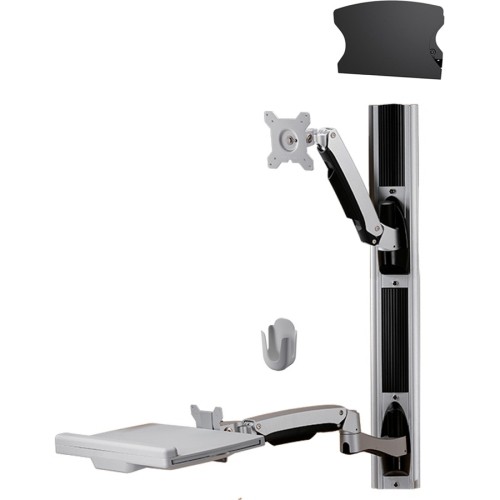 Amer Networks AMR1AWSV1 Mounting Kits Dual Arm Track Wall Mount (display And Keyboard) 818242681846