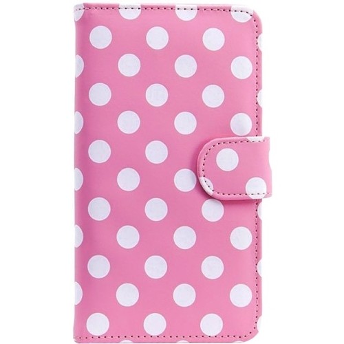 I-Blason S5-LTH-DALPINK Carrying Cases I-blason Carrying Case (wallet) Smartphone, Credit Card, Id Card - Pink, White - Fingerprint Resista S5lthdalpink 796762313655