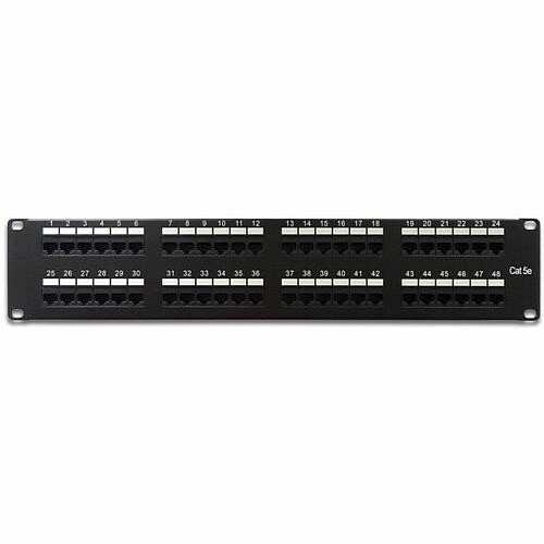 Kendall Howard, Inc PPC5E-48PT-2U Patch Panels Unirise Network Patch Panel - 48 Port(s) - 48 X Rj-45 - 2u High - Rack-mountable (ppc5e-48pt-2u) Ppc5e48pt2u 893339059494