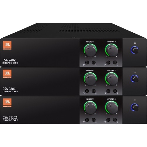 Jbl CSA280Z A/V Receivers & Amplifiers Jbl Commercial Csa 280z Amplifier - 160 W Rms - 2 Channel - 0.5% Thd - 1 Khz - 65 W - Ethernet (csa2 750408377340