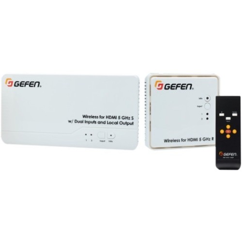 Gefen EXT-WHD-1080P-LR-TX Video Consoles/Extenders Gefen Wireless For Hdmi 5 Ghz Lr Sender Unit - 2 Input Device - 100 Ft Range - 1 X Usb - 2 X Hdmi In Extwhd1080plrtx 888814538816