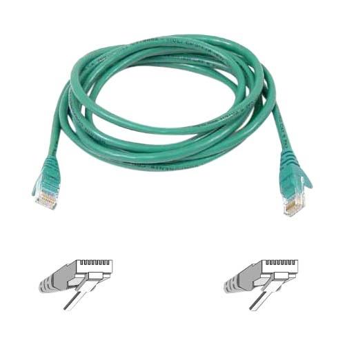Belkin A3L980-50-GRN-S Cables Patch Cable - Unshielded Twisted Pair (utp) - Male Left Gender - Male Right Gend (a3l980-50-grn-s) A3l98050grns 132017969909