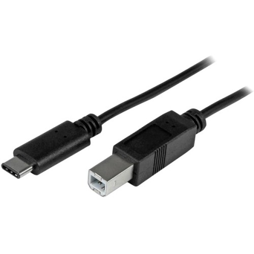 StarTech.com 1m (3ft) to USB-B Cable - M/M - USB - USB Type-C to USB Type-B Cable - USB for Printer, Hard Drive 60 MB/s - 3.28 ft -