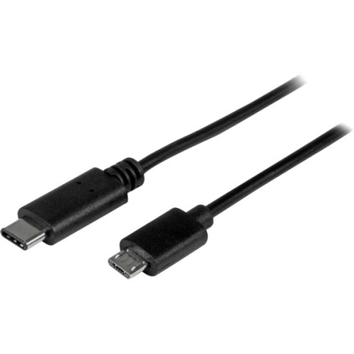 Startech USB2CUB1M Cables 1m (3ft) Usb-c To Micro-b Cable - M/m - Usb 2.0 - Usb Type-c To Micro-usb Cable 065030862752
