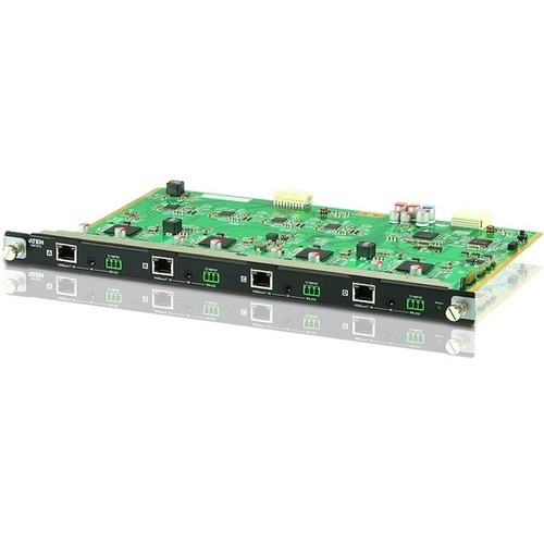Aten VM7514 Miscellaneous Devices Aten 4-port Hdbaset Input Board-taa Compliant - 9.4" Width X 0.9" Height X 13.9" Length - 1 - Metal  672792006234