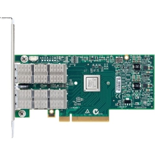 Nvidia MCX453A-FCAT Fibre Channel NICs Mellanox Connectx-4 Infiniband Host Bus Adapter - Pci Express 3.0 X8 - 100 Gbit/s - 1 X Total Fibre  Mcx453afcat 020827370162