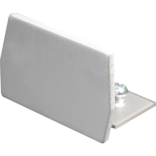 Middle Atlantic AL2410B Cable Management Wiremold Al2400 Blank End Fitting - End Fitting - Aluminum (al2410b) 786776044430