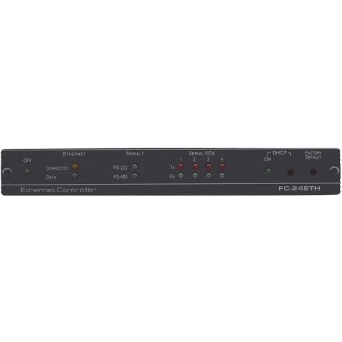Kramer Electronics FC-24ETH Routers & Gateways Kramer 4-port Serial Control Gateway - 1 Ports - Ethernet - 1u - Rack-mountable (fc-24eth) Fc24eth 