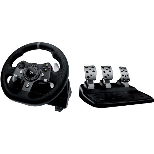  Logitech G920 Driving Force Racing Wheel and Pedals