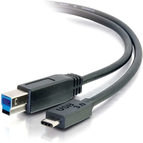 C2g 28865 Cables C2g 3ft Usb 3.1 Gen 1 Usb Type C To Usb B Cable M/m - Usb C Cable Black - Usb For Printer, Hub - 60  757120288657