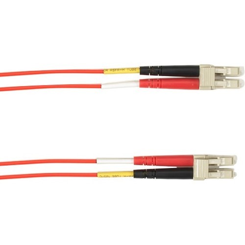 Black Box FOCMP62-030M-LCLC-RD Cables 30-m, Lc-lc, 62.5-micron, Multimode, Plenum, Red Fiber Optic Cable Focmp62030mlclcrd 822088086925