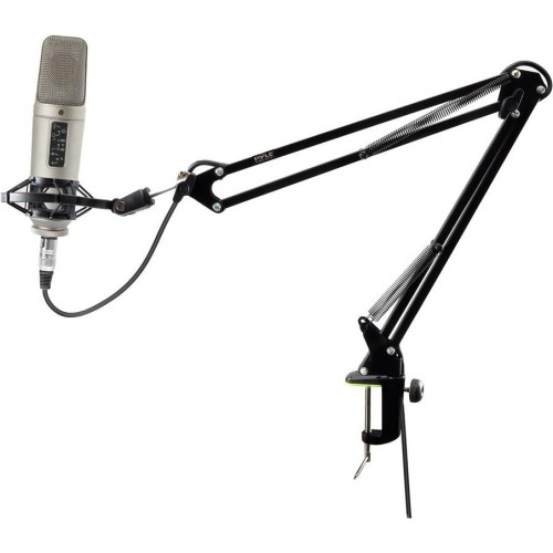 Pyle PMKSH01 Studio Stands & Mounts Pyle Pmksh01 Universal Table Clamp Boom Shock Microphone Mount 782386037985