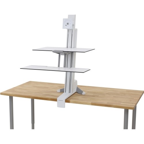 Ergotron 33-351-211 Stands & Cabinets Workfit-s, Single Hd With Worksurface+ (white) 33351211 069883305039