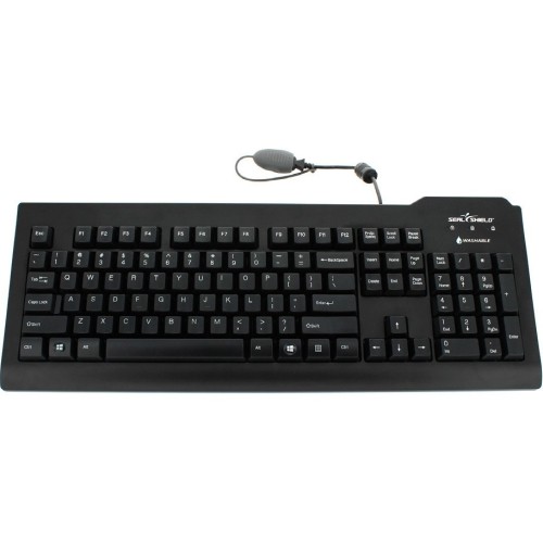 Seal Shield SSKSV208NL Keyboards & Keypads Seal Shield Silver Seal Waterproof Keyboard - Cable Connectivity - Usb Interface - 105 Key - Dutch - 810491020742